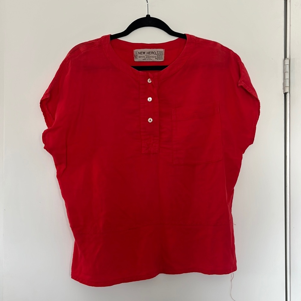 Vintage Native American Cotton Blouse